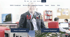 Desktop Screenshot of makeitsunderland.com